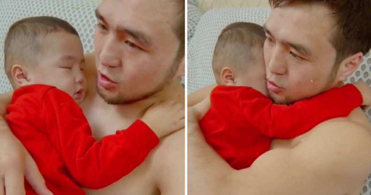 Баласынан жарысқа баруға сұранған Елдос Сметов жұртты сүйсіндірді (видео)