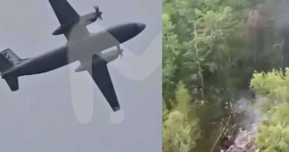 Ресейде жолаушылар ұшағы құлап, борттағы барлық адам қаза тапты