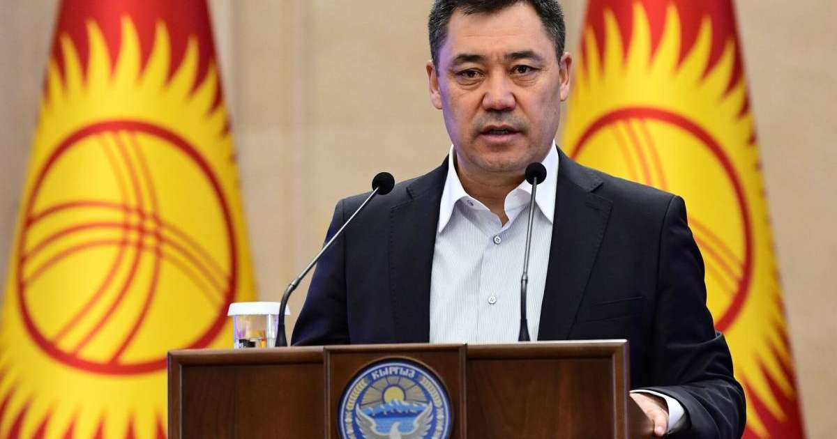 Садыр Жапаров Қырғызстанға қарыз берген елдерге талап қойды