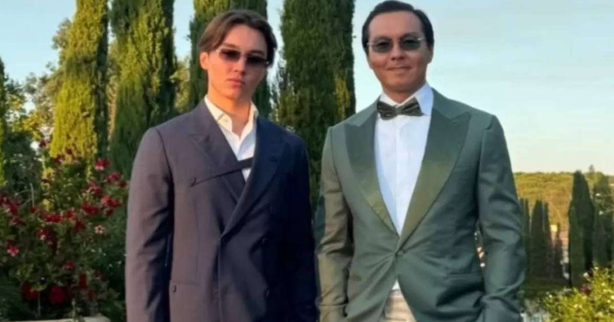 Нұрәлі Әлиев ұлын алғаш рет жұртқа көрсетті