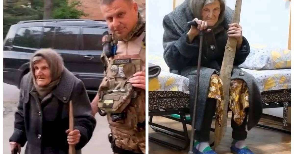 Украинада 98 жастағы әже ресейлік басқыншылардан құтылу үшін жаяу 10 киллометр жүріп өткен