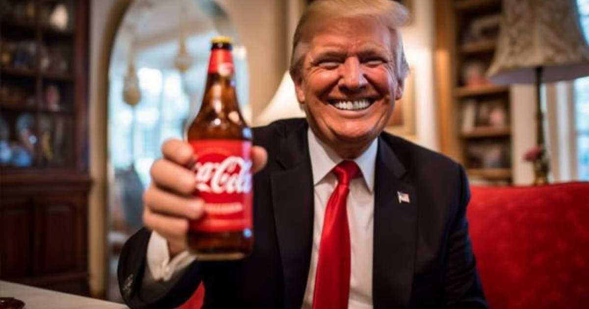 Трамп Coca Cola сусынының құрамына өзгеріс енгізбек