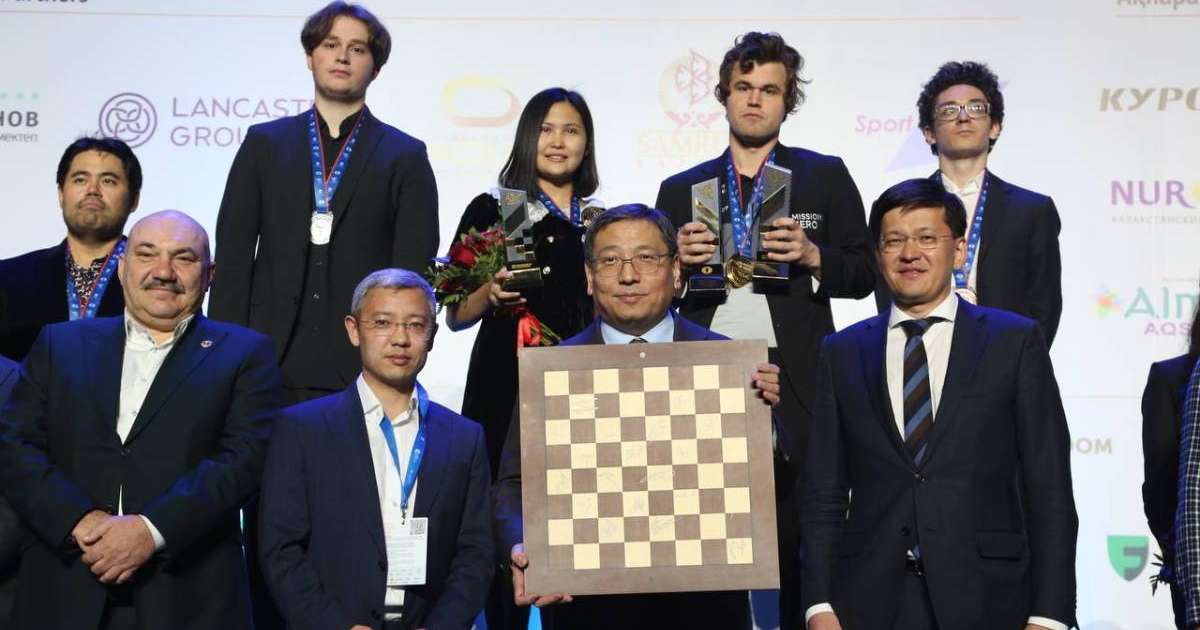 В Алматы завершился чемпионат мира по шахматам