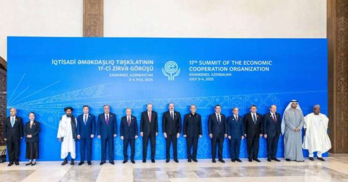 Президенттің тапсырмасы бойынша Премьер-министр Олжас Бектенов Экономикалық ынтымақтастық ұйымының XVII саммитіне қатысты  