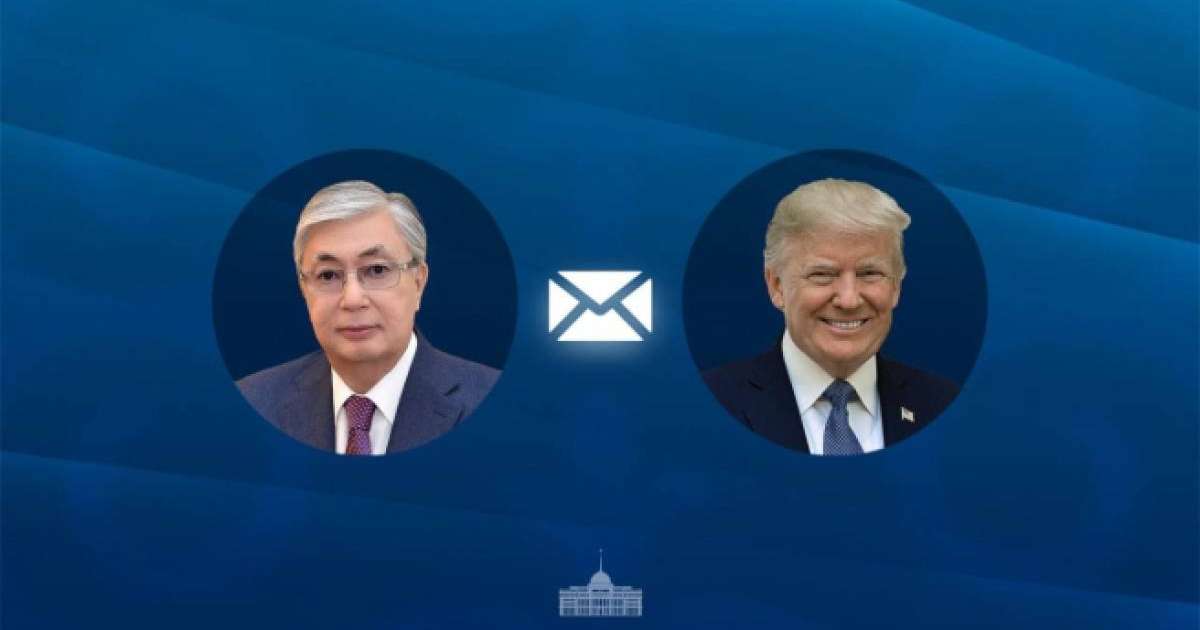 Қасым-Жомарт Тоқаев Трампты Тәуелсіздік күнімен құттықтады