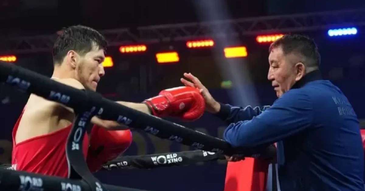 Боксшы Нұрбек Оралбай Әлем кубогы кезеңінің жартылай финалына шықты