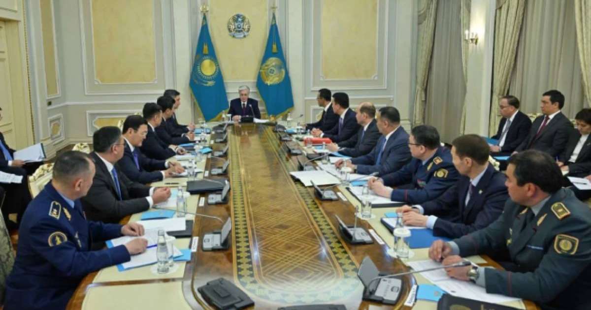 Тоқаев Қауіпсіздік Кеңесінің отырысын өткізді