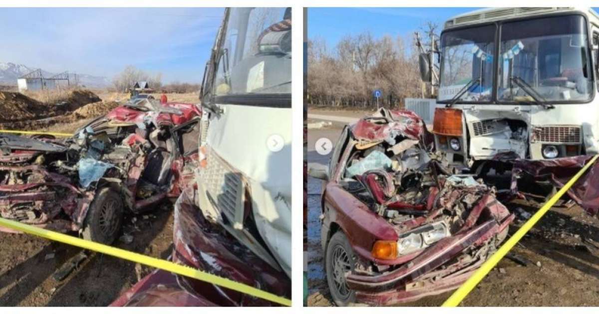 "Көлікті езіп жіберген": Алматы облысында жантүршігерлік жол апаты болды