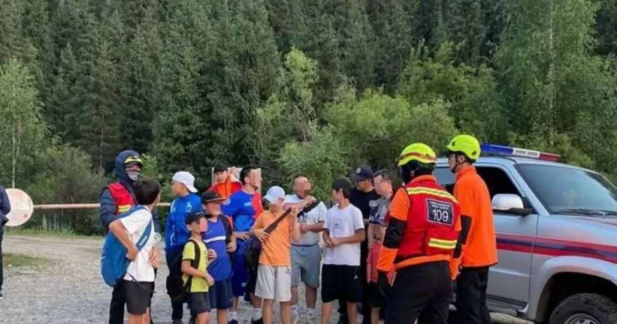 Алматы тауларында бес бала жоғалып кетті