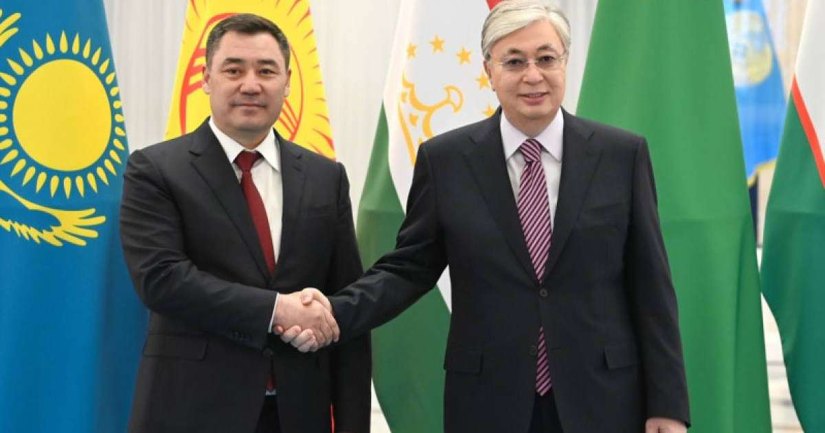 Касым-Жомарт Токаев поговорил с президентом Кыргызстана