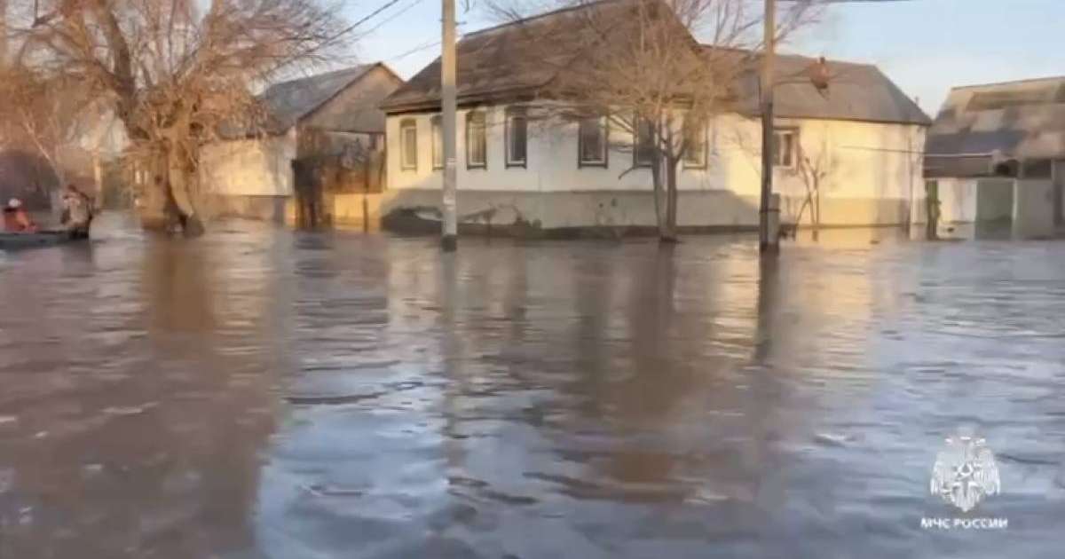 Орск ғана емес, қызыл су Орынборға да жетті