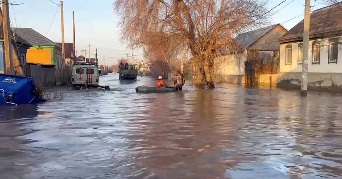 Орскідегі Никель кентінде су тасқыны салдарынан тұрғындарды шұғыл эвакуациялауда