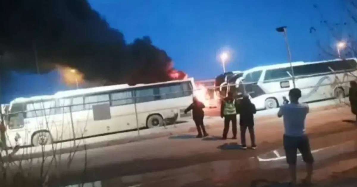 Атырау облысында 5 бірдей автобус өртеніп кетті