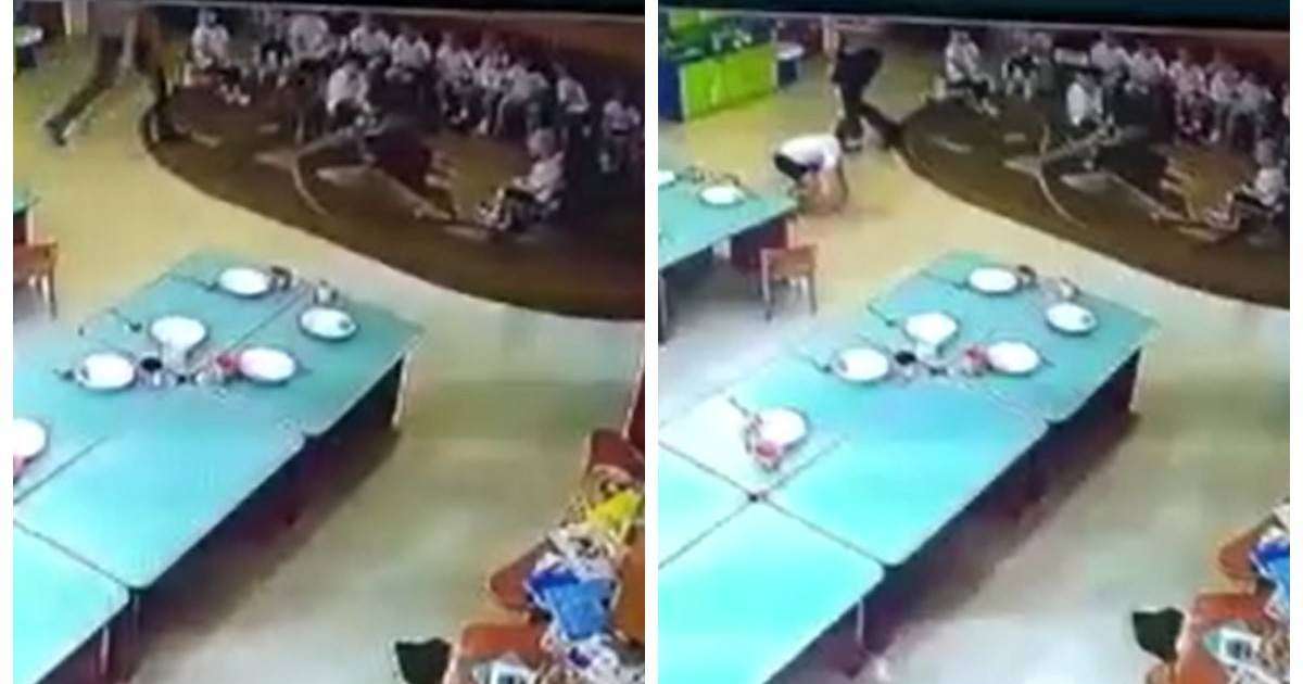 Өскеменде балабақша тәрбиешісі бүлдіршіндерді еденге лақтырған