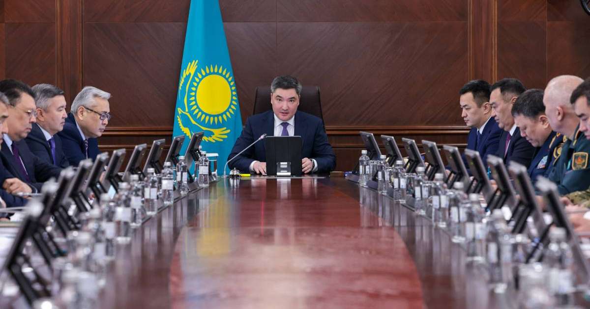 Олжас Бектенов Су тасқынына қарсы іс-шараларды үйлестіру және су тасқыны кезеңінің зардаптарын жою жөніндегі республикалық штабтың отырысын өткізді