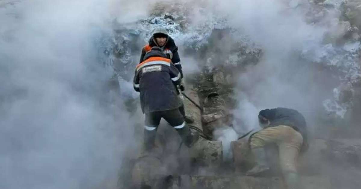 Бүгін тағы бір жылу желісінде құбыр жарылды – Екібастұздағы жедел штаб