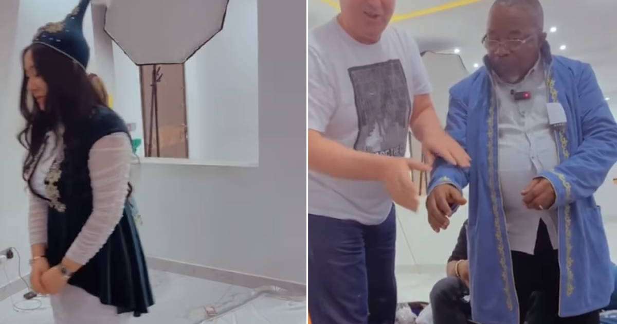 Уыстап ақша шашты: Тағы бір қазақ қызы африкалыққа тұрмысқа шықты (ВИДЕО)