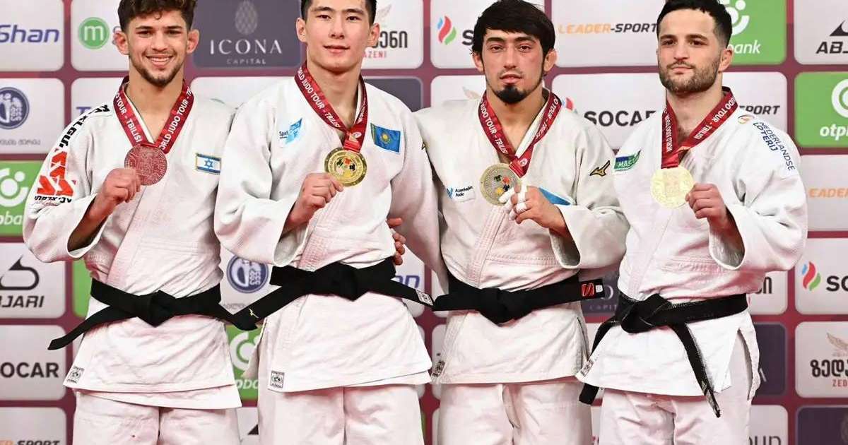 Дзюдодан Тбилисидегі Grand Slam турнирі: Қазақстан үздік ондыққа енді