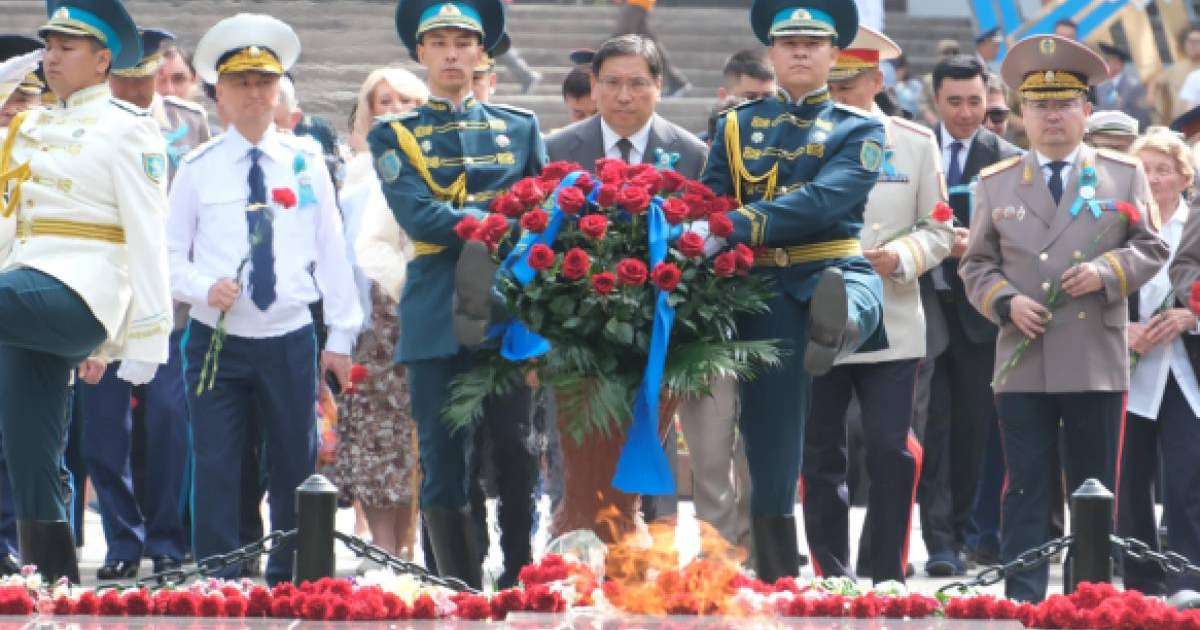 Алматыда Ұлы Отан соғысындағы Жеңістің 80 жылдығы аталып өтті