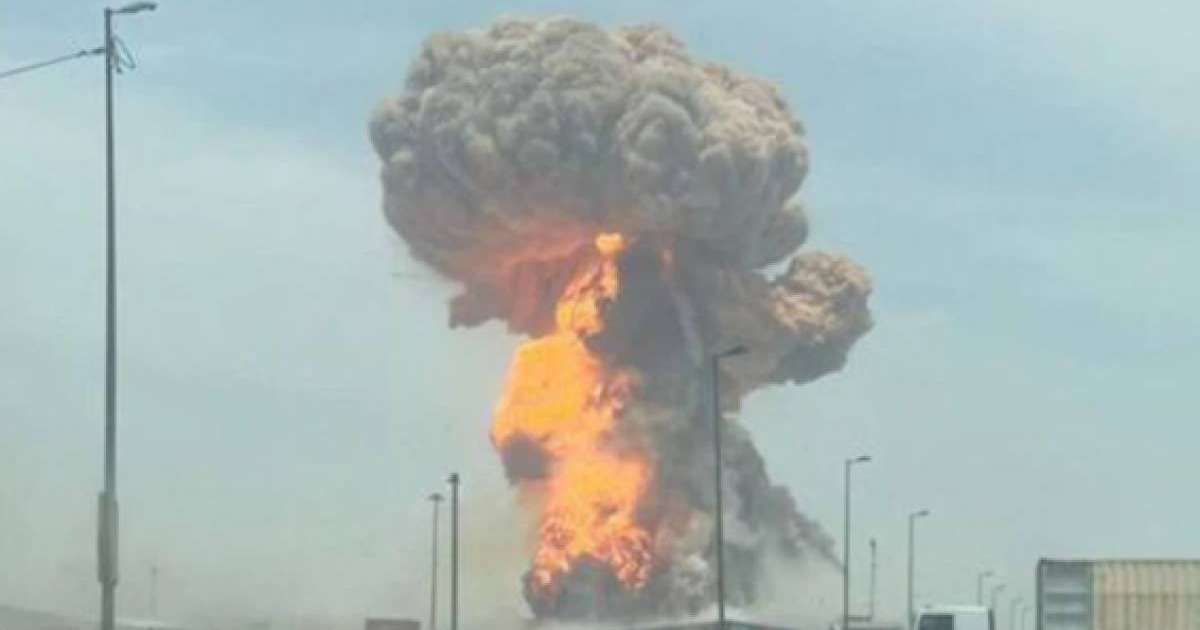 Иран портында жойқын жарылыс болып, 516 адам зардап шекті