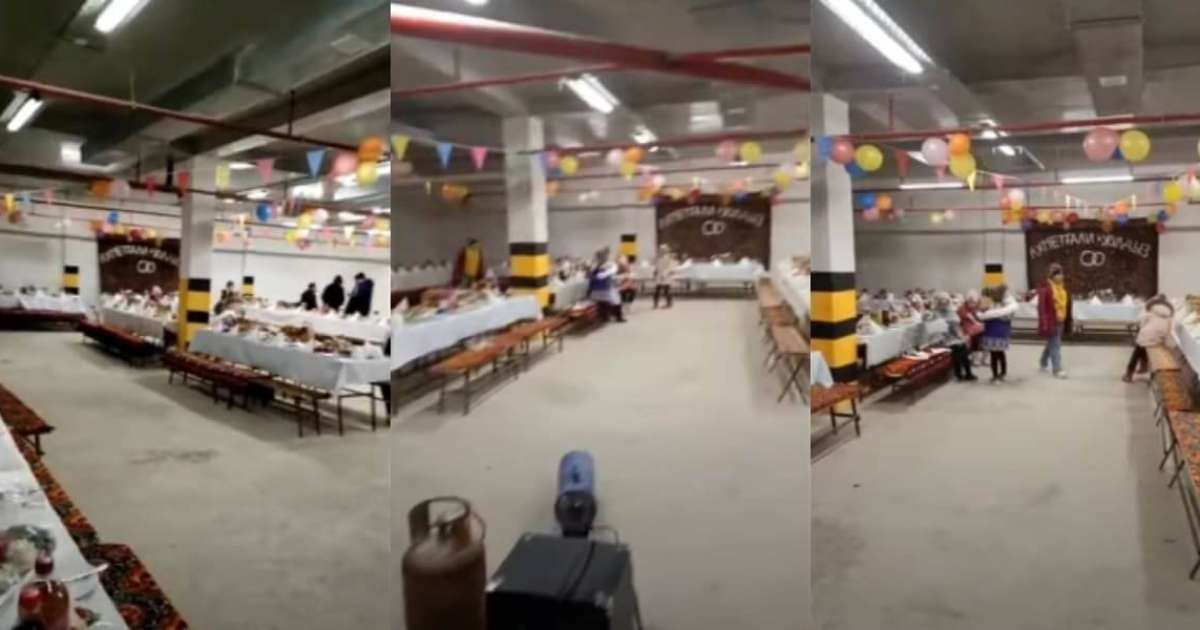 Қазақстандықтар автотұрақта той өткізді (видео)