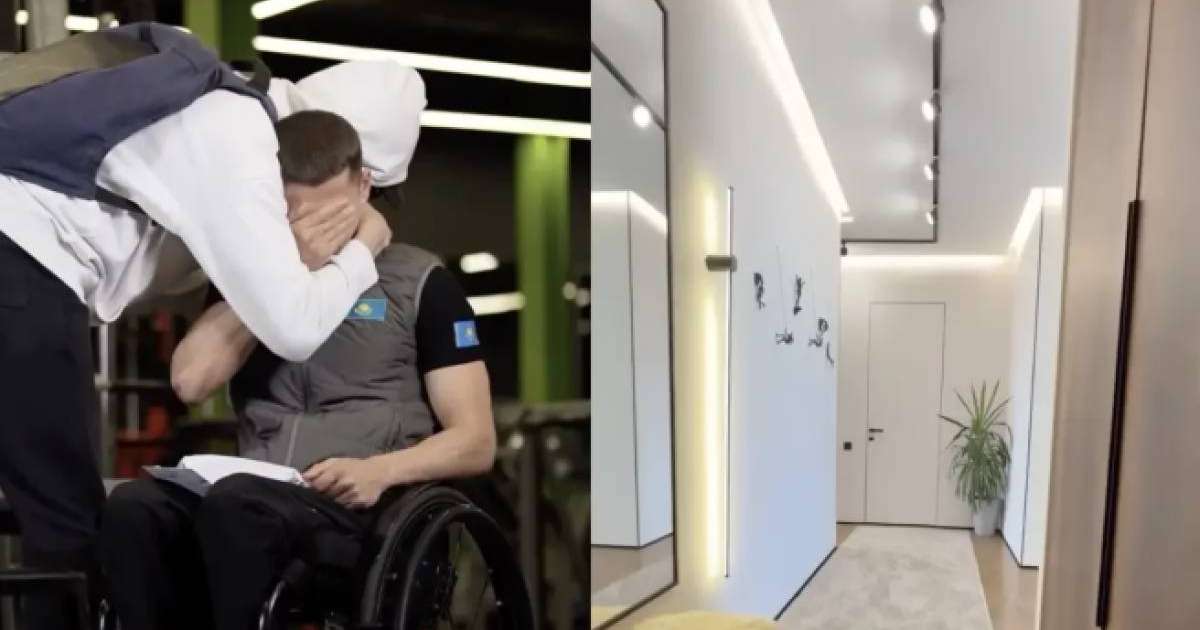 «Өмірде де чемпион»: Маскадағы жігіт арбаға таңылған чемпионға баспана сыйлады 