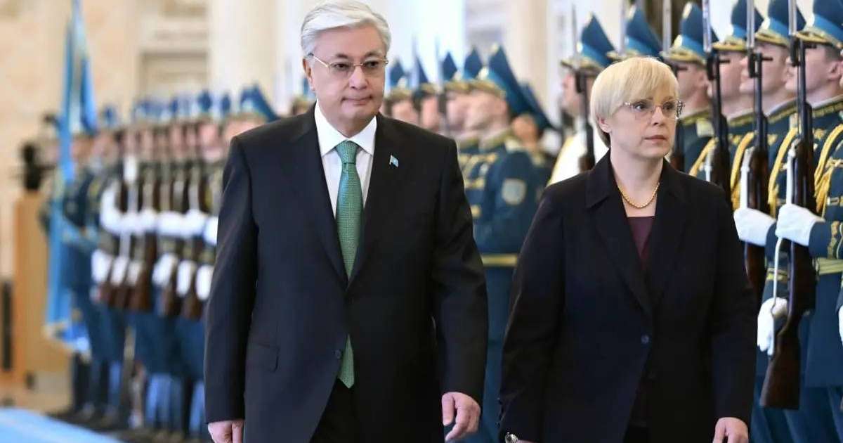 «Ақорда» резиденциясында Словения президентін салтанатты қарсы алу рәсімі өтті