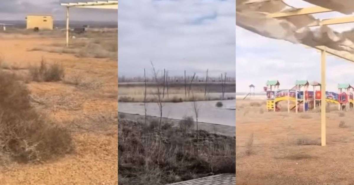 «9 миллиард теңгеге салынған»: Желіде Түркістандағы адам көргісіз жағажайдың видеосы тарады