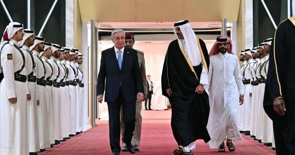 Тоқаев мемлекеттік сапармен Катарға барды