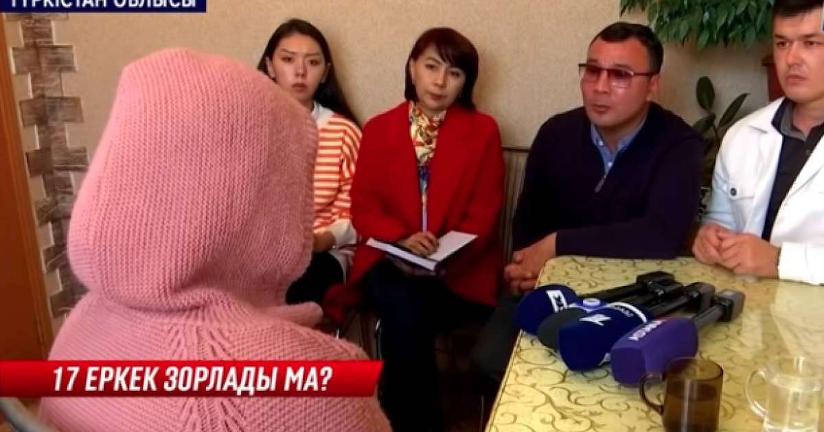 Сарыағашта 17 жігіт жабылып зорлаған оқушы қыз оқиғаның қалай болғанын айтып берді (видео)