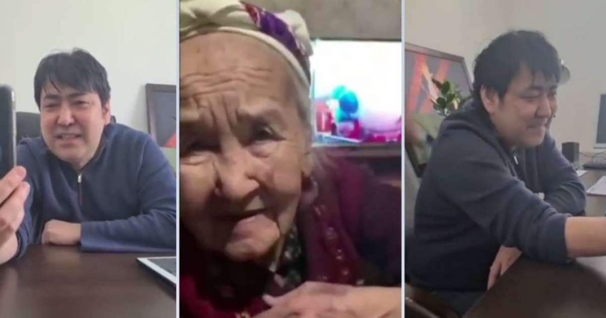 "Мейрамбек Бесбаев желіде жүрегін елжіреткен әжейді тауып сөйлесті (видео)