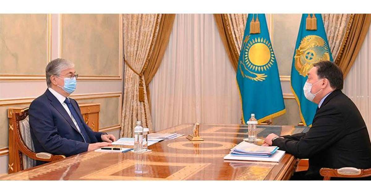 Президент Маминді қабылдап, экономиканың қарқынды өсіп жатқанын айтты