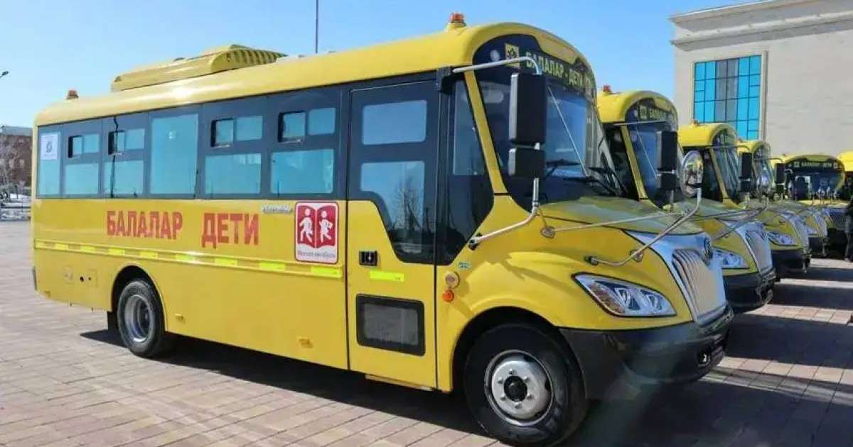 Атырауда мектептің оқушыларын тасымалдайтын автобус жеке мақсатқа пайдаланылған
