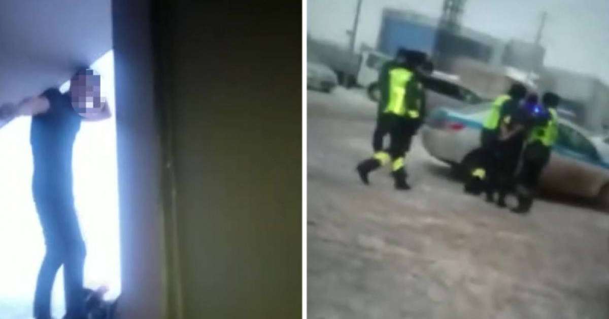 Нұр-Сұлтанда полицейлер 12-қабаттан секірмек болған жігітті құтқарып қалды (видео)