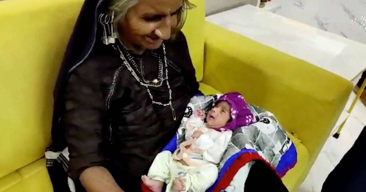 70 жасында балалы болды