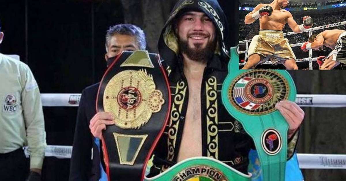 Садриддин Ахмедов бір жекпе-жекте үш белбеуді бір-ақ тақты (видео)