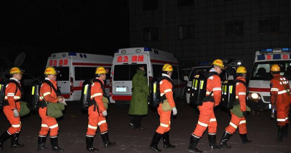 中国山东煤矿事故11名被困矿工全部获救