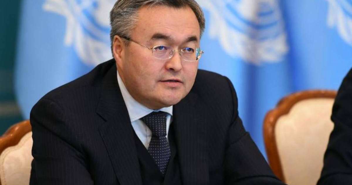 哈萨克斯坦外长在外交部听取公民诉求