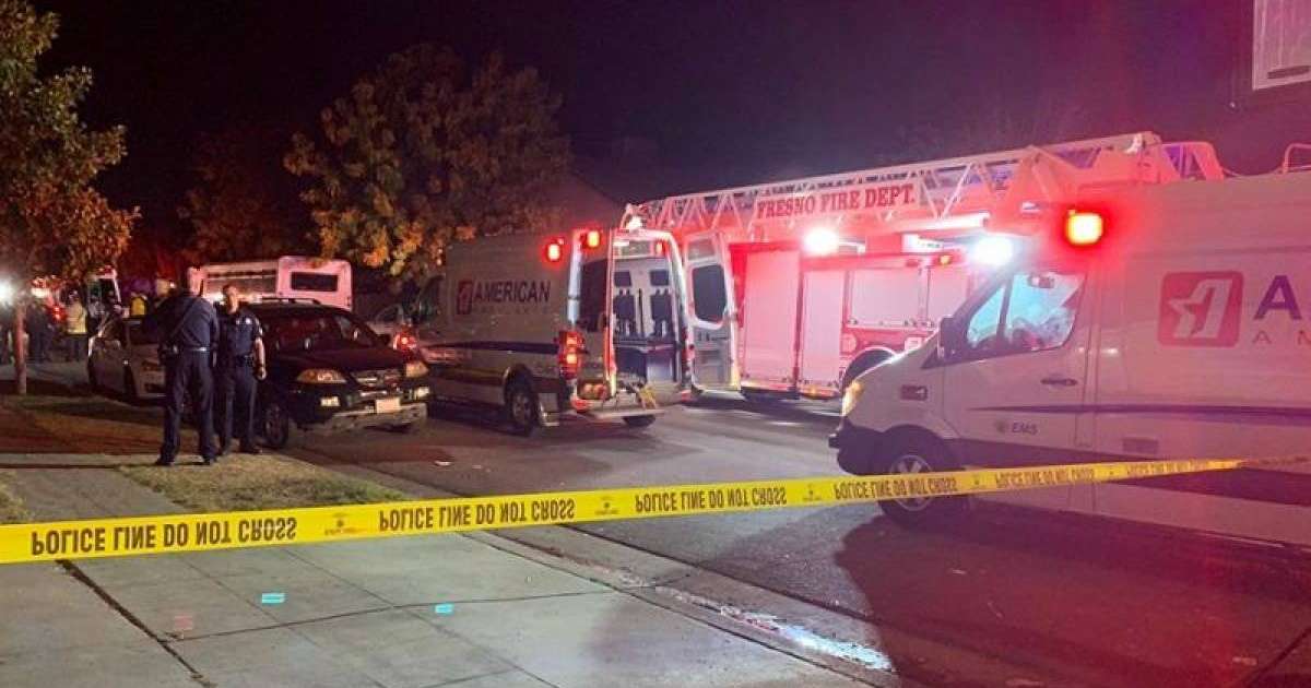 美加州发生枪击案10人中枪4人死