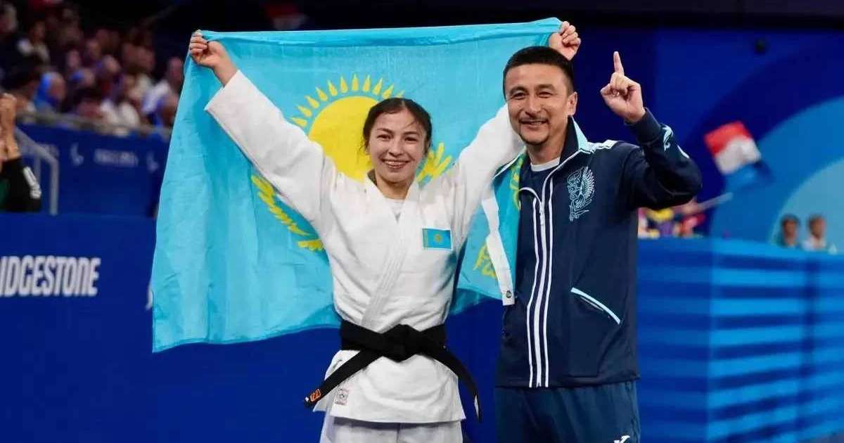 Ақмарал Науатбек дзюдодан Париж Паралимпиадасының чемпионы атанды