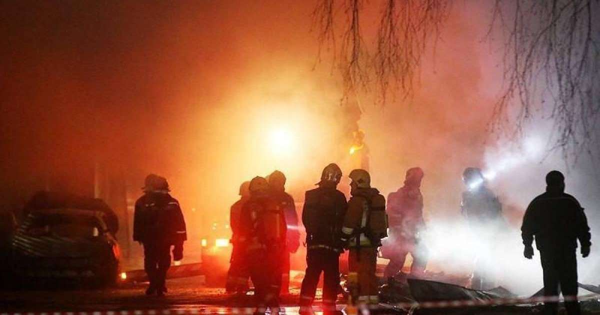莫斯科居民楼爆炸引发大火 2人受伤50人被疏散