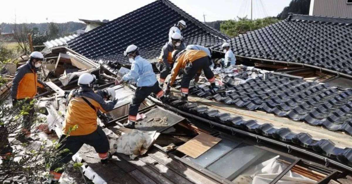 Жапонияда жер сілкінісінен қаза тапқандардың саны 91-ге дейін өсті