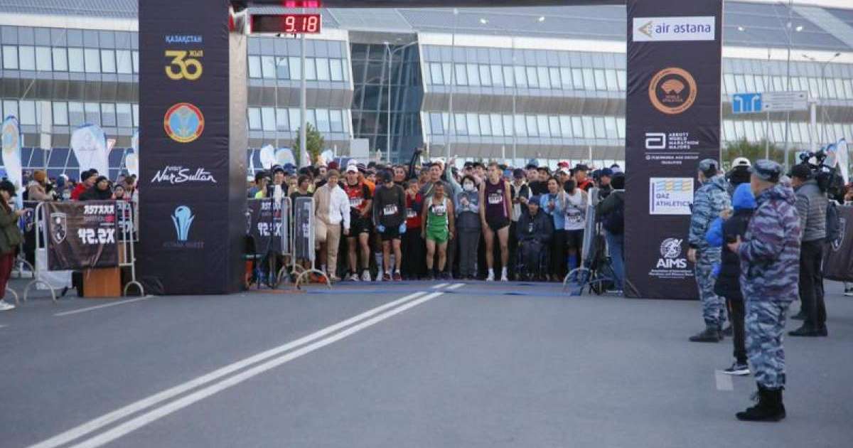 Astana Marathon-2021 марафоны өтіп жатыр