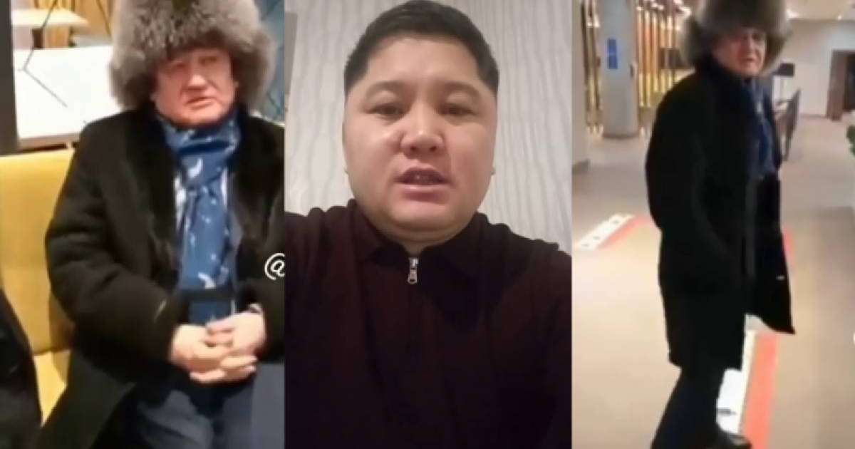 "Мас" депутатты видеоға түсірген ер адам кешірім сұрады (видео)