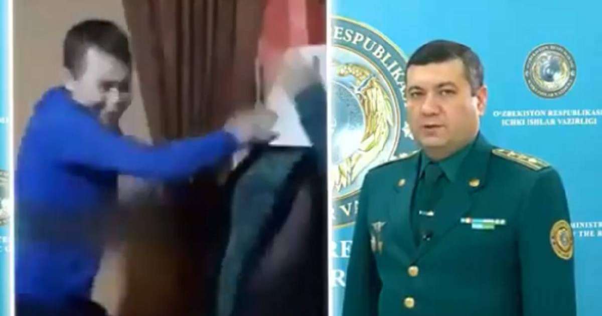 Анасының бетіне торт жапсырған кім екені анықталды (видео)