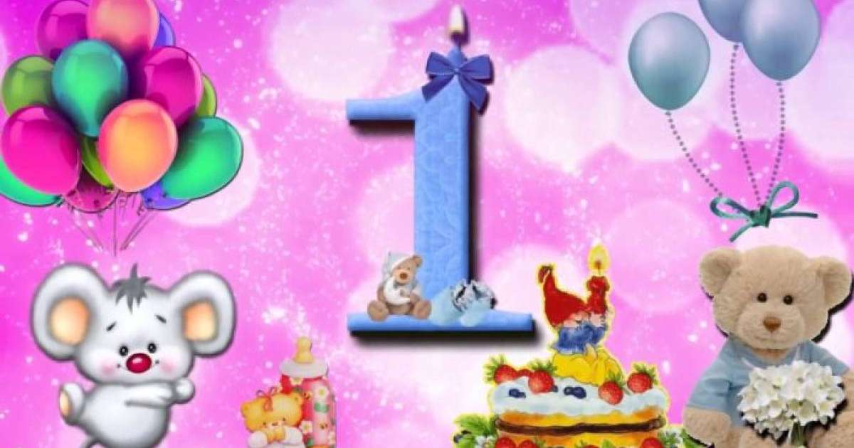 1 жас туған күнге тілектер - құттықтау бір жас