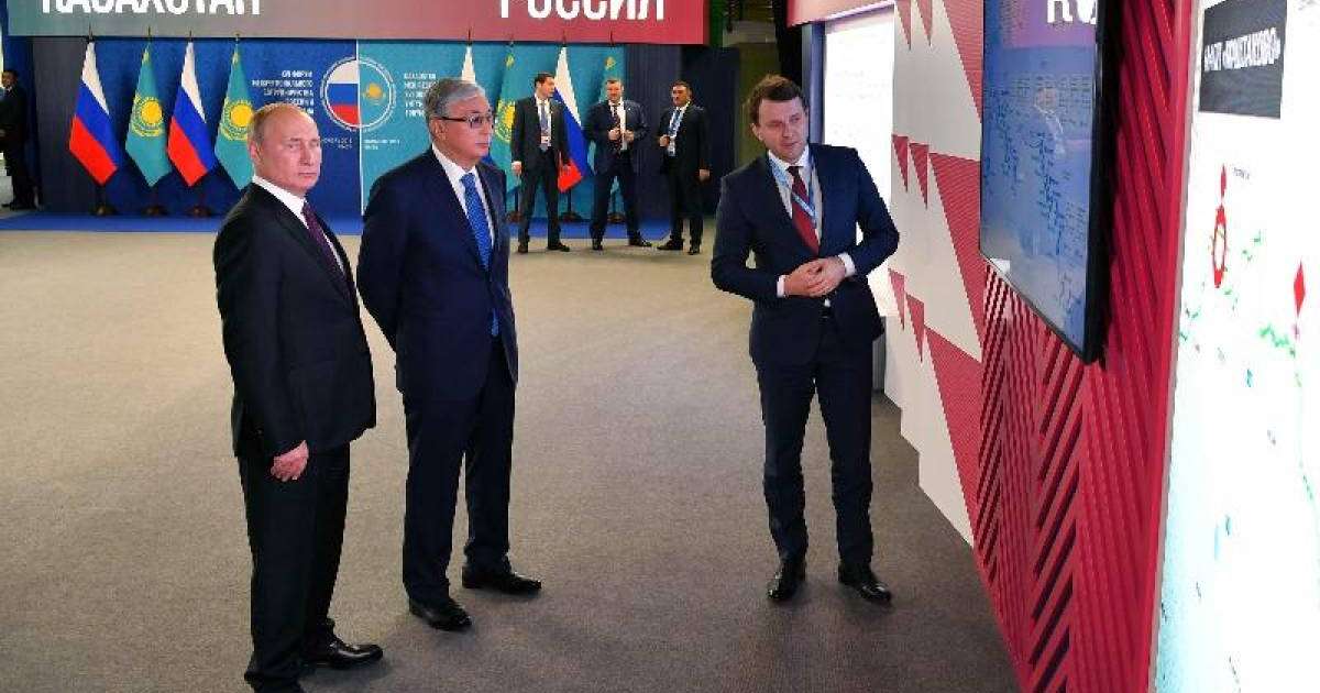 哈俄总统对两国一系列联合项目进行了解