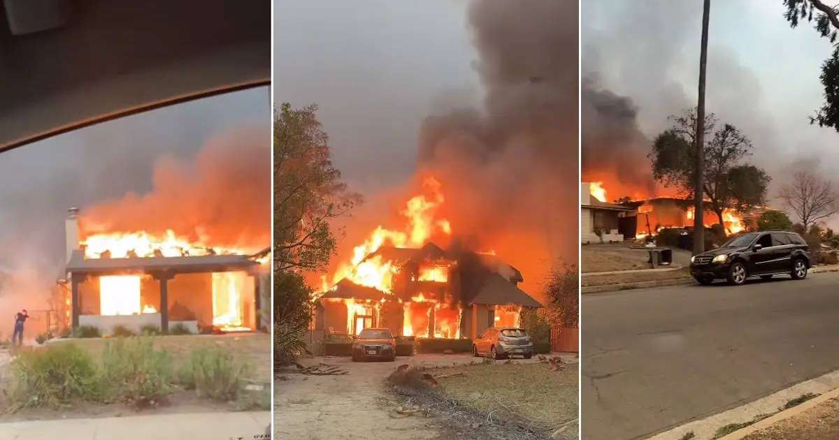 «Ақырзаманның киносы сияқты»: Лос-Анджелесте тұратын қазақ қаладағы зұлмат өрттің видеосын көрсетті