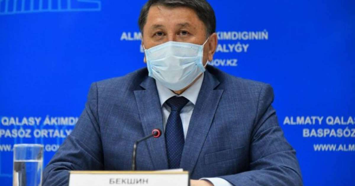 Бекшин: Алматыда қаңтардың соңына қарай Covid жұқтырғандар көбеюі мүмкін