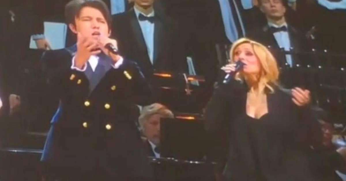 迪玛希与俄罗斯著名歌唱家同台演出